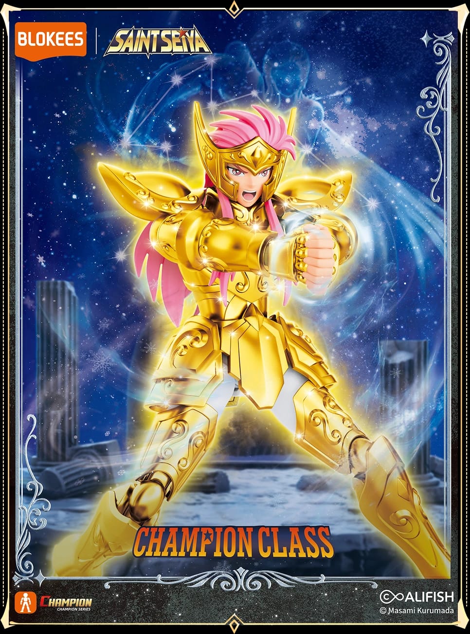 Saint Seiya Champion Class 08 Aquarius Camus [Blokees]