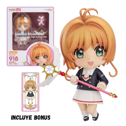 Nendoroid 918  Sakura Kinomoto - Tomoeda Junior High Uniform Ver + Bonus