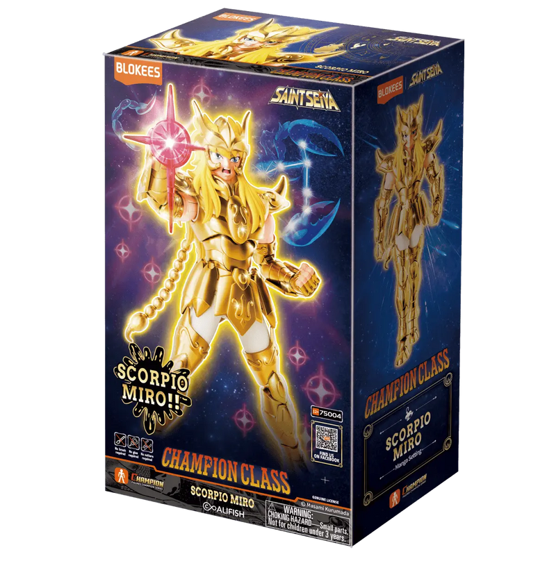 Saint Seiya Champion Class 03 - Milo de Escorpio [Blokees]