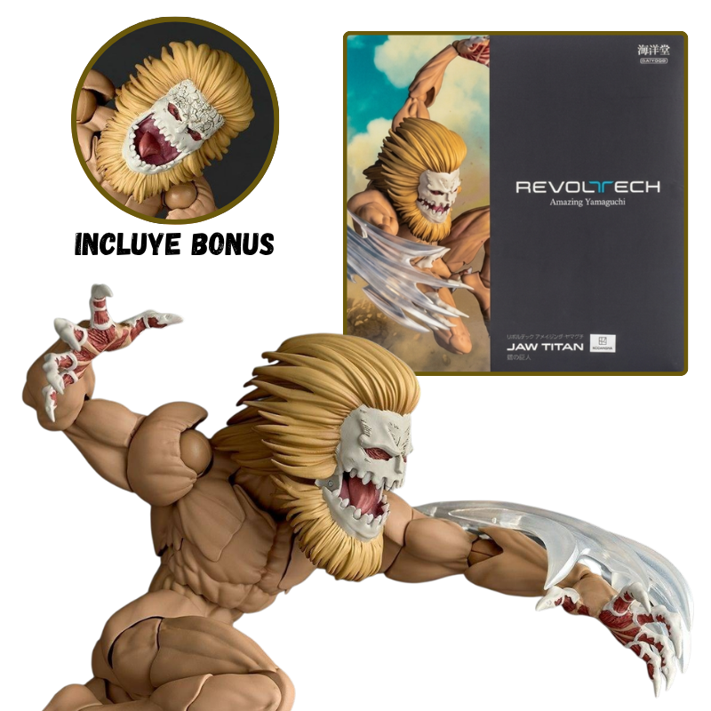 Amazing Yamaguchi - Revoltech Titan Mandíbula + Bonus