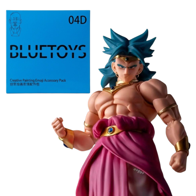 ZL Studio Set de Cabezas Broly Super Saiyan 2 - 04D