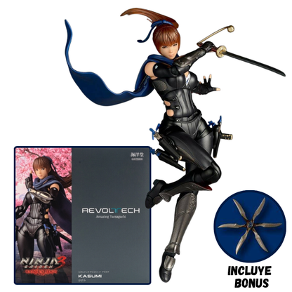 Amazing Yamaguchi - Revoltech Kasumi + Bonus - Ninja Gaiden 3