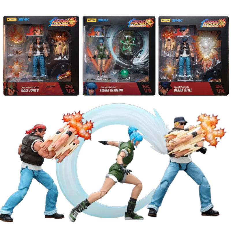 Ikari Warriors Team - Leona & Clark & Ralf 1/18 [The King Of Fighters '98]