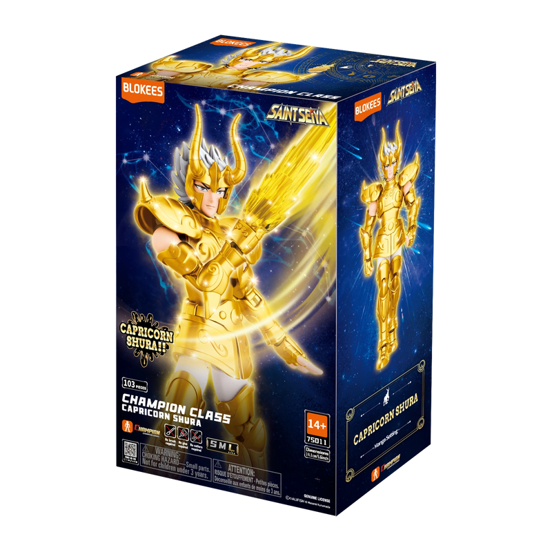 Saint Seiya Champion Class 10 - Shura de Capricornio [Blokees]