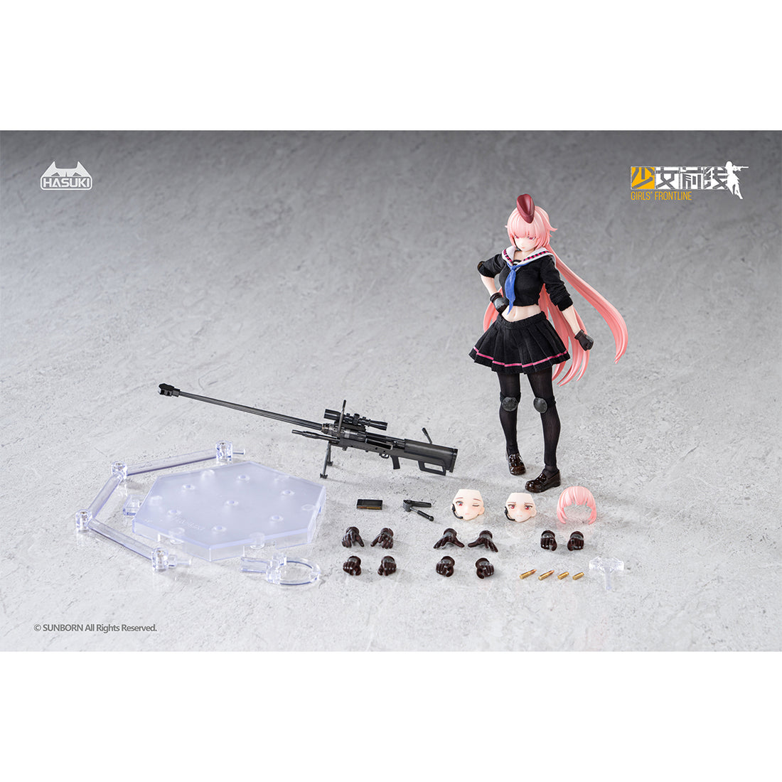 Pocket Art Series PA011 Girls Frontline - NTW-20 [Hasuki]