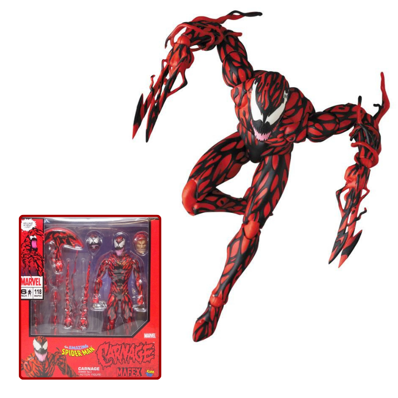 Mafex No. 118 Carnage Comic Version