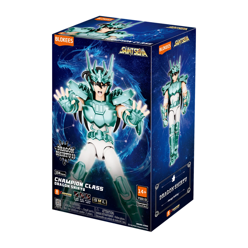Saint Seiya Champion Class 09 - Dragon Shiryu [Blokees]