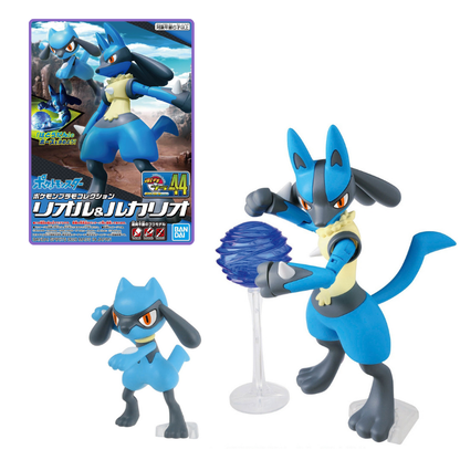 Riolu & Lucario Pokemon Plamo No. 44