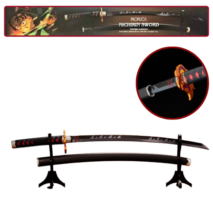 PROPLICA Nichirin Sword Tanjiro Kamado - Kyojuro Rengoku Guard