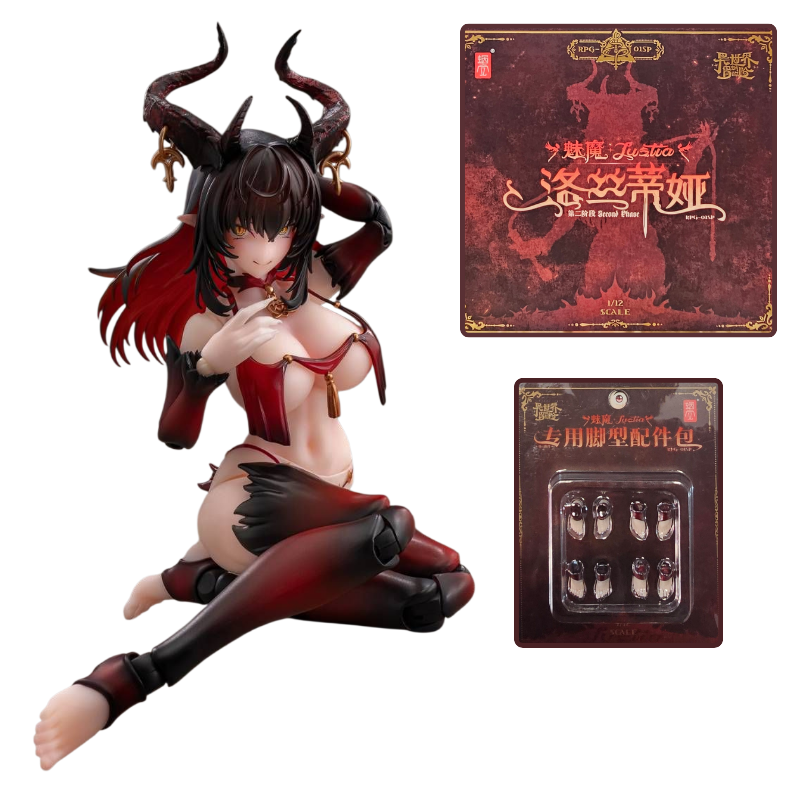 Snail Shell RPG-01SP - Succubus Lustia - Second Phase + Set de pies