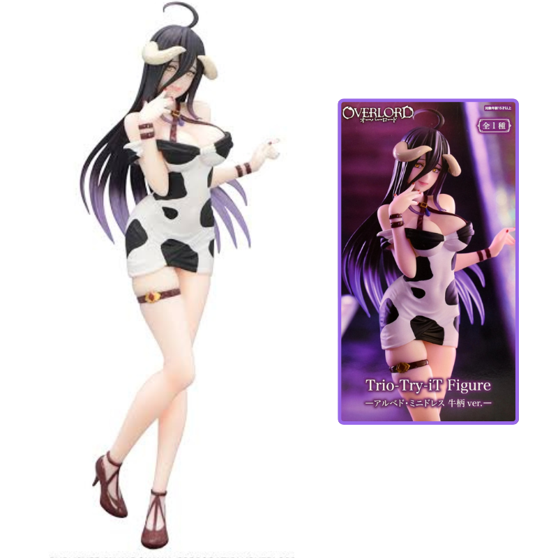 Trio-Try-iT Albedo - Cow Print Mini Dress - Overlord [FuRyu]