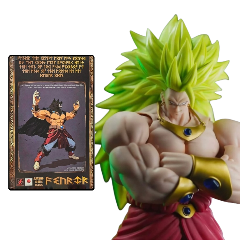 Red Bolt Studios Fenrir RL005 - Broly Super Saiyan 3 - Dragon Ball Z - Kong