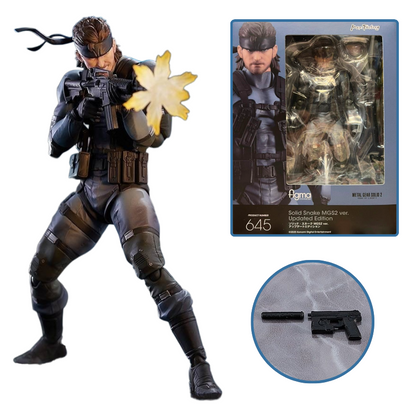 Figma Solid Snake [Metal Gear Solid MGS2 Ver.] + Bonus