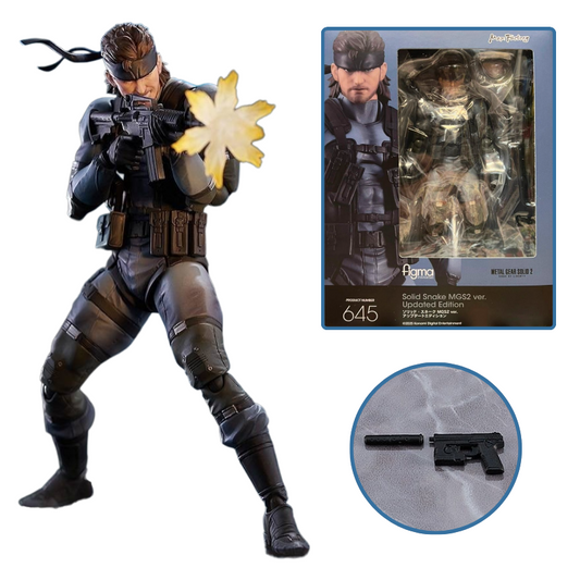 Figma Solid Snake [Metal Gear Solid MGS2 Ver.] + Bonus