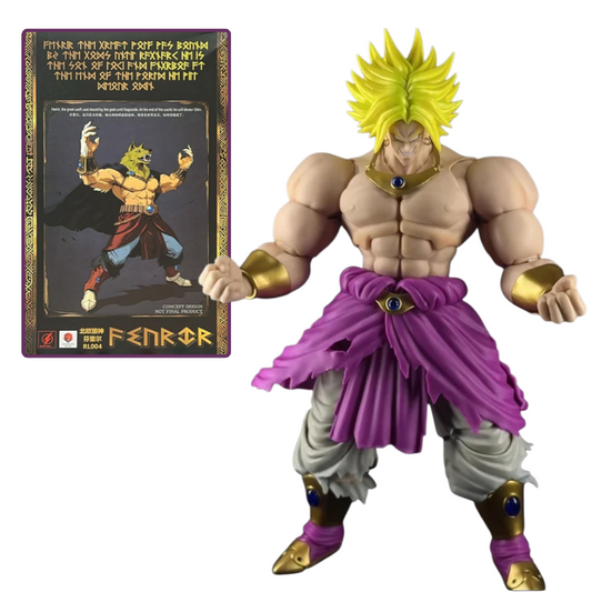Red Bolt Studios Fenrir RL004 - Broly Super Saiyan Z - Kong