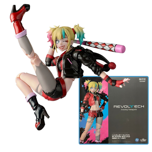 Amazing Yamaguchi Revoltech Harley Quinn - Suicide Squad Isekai Ver.