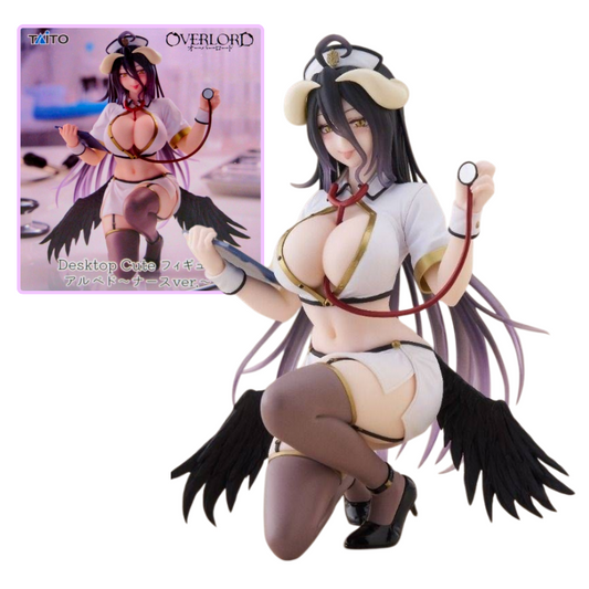 Desktop Cute Albedo Nurse Ver. [Overlord]