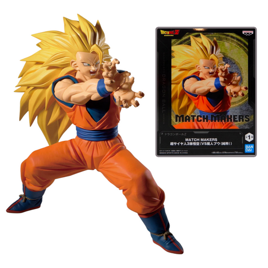 Match Makers Goku SSJ3 -  Son Goku Super Saiyan 3 & Kid Buu [Banpresto]