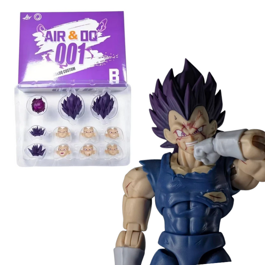 Kit de cabezas Vegeta Ultra Ego AIR & OQ 001-B