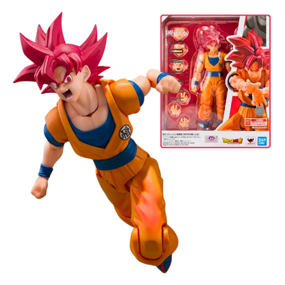 S.H. Figuarts Son Goku Super Saiyan God - SSG Dios