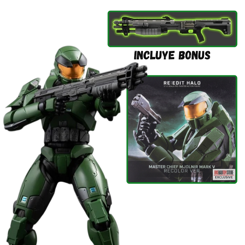 Halo RE:EDIT Master Chief (Mjolnir Mark V) Exclusive + Bonus