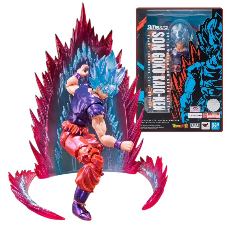 S.H. Figuarts SSGSS SON Goku Kaioken Exclusivo NYCC 2021