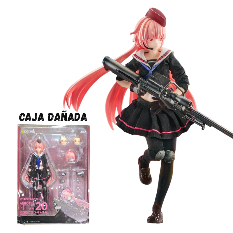 Pocket Art Series PA011 Girls Frontline - NTW-20 [Hasuki] - CAJA DAÑADA