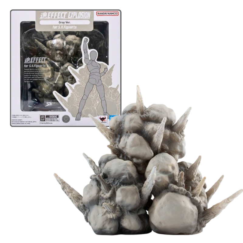 S.H. Figuarts Tamashii Effect Explosion (Gris)