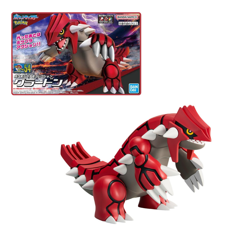 Groudon Pokemon Plamo No. 54