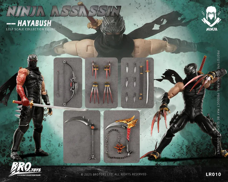Brotoys NINJA ASSASSIN - Ryu Hayabusa 1/12