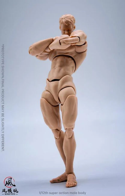 Super Action Male Body 1/12 Flesh Color Ver. [Wind Toys]