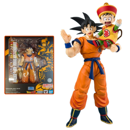 S.H. Figuarts Son Goku & Son Gohan Kid & Kintoun SDCC 2024