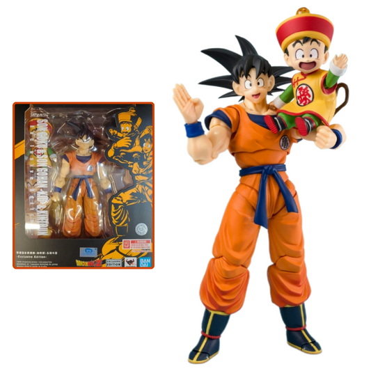 S.H. Figuarts Son Goku & Son Gohan Kid & Kintoun SDCC 2024