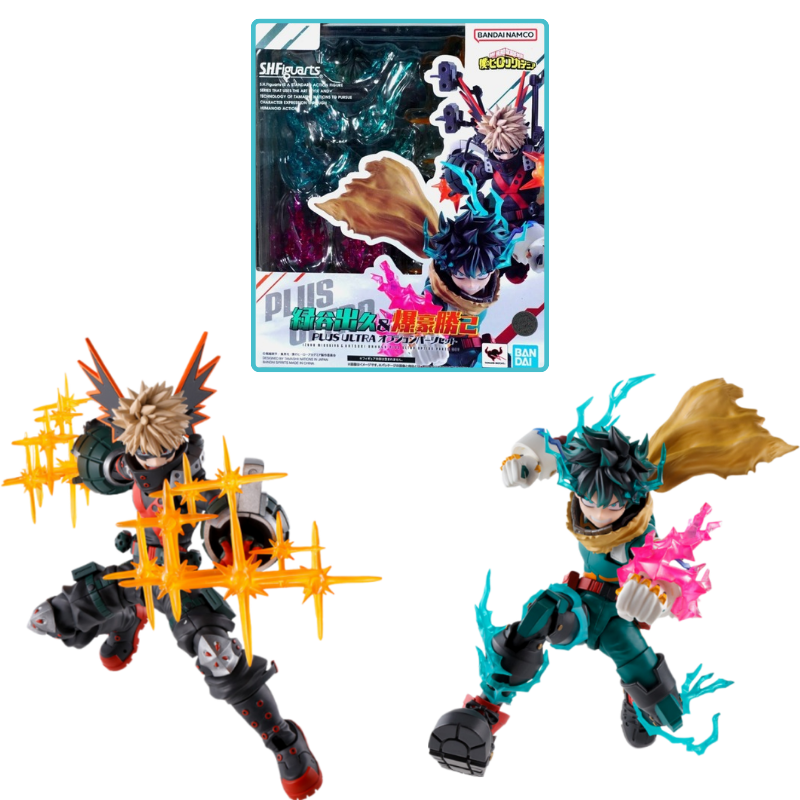 S.H. Figuarts Set Accesorios Plus Ultra para Bakugo & Deku