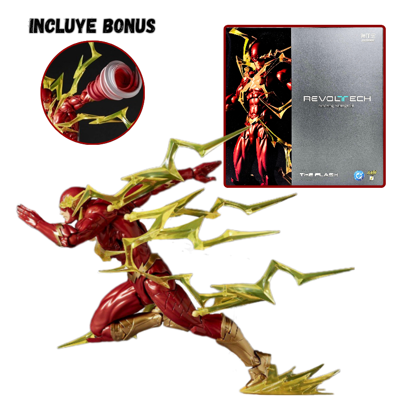 Amazing Yamaguchi Revoltech - THE FLASH con BONUS