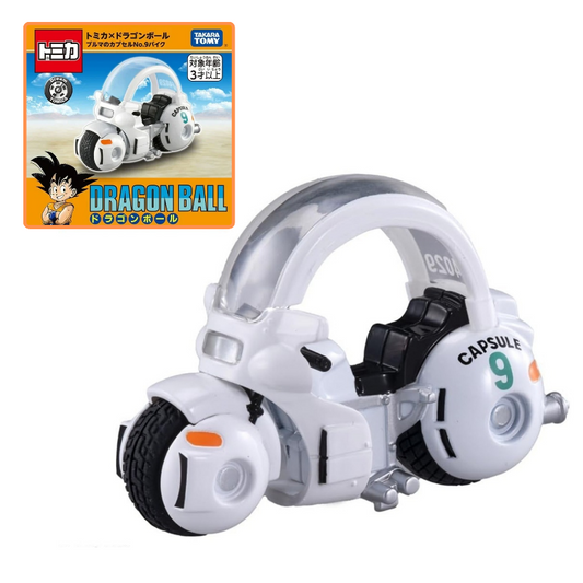 Dream Tomica - Motocicleta  Bulma Capsula No.9 - Dragon Ball [Takara Tomy]
