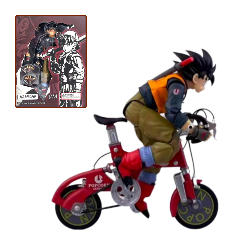 Goku Con Bicicleta - O1A [kamione] - Tonsenart Toys