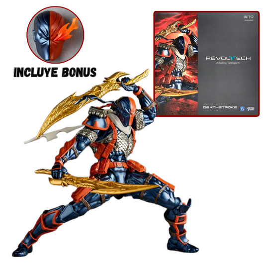 Amazing Yamaguchi Revoltech Deathstroke Ver 1.5 con Bonus