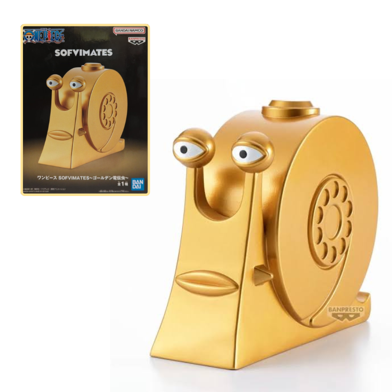 Sofvimates - Golden Den Den Mushi - Transponder Snail [Banpresto]