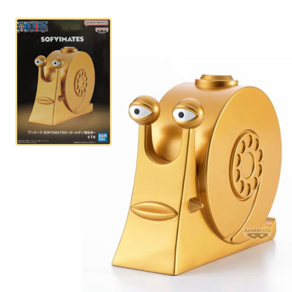 Sofvimates - Golden Den Den Mushi - Transponder Snail [Banpresto]
