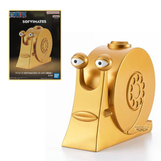 Sofvimates - Golden Den Den Mushi - Transponder Snail [Banpresto]