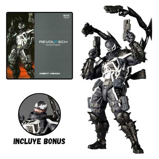 Amazing Yamaguchi Revoltech Agente Venom Con BONUS