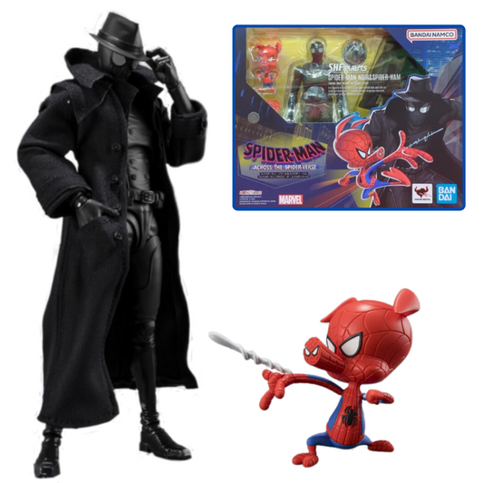 S.H. Figuarts Spider-Man Noir & Spider-Ham