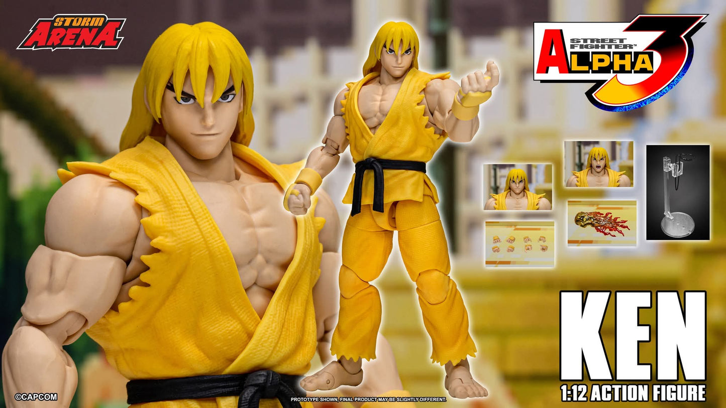 Storm Arena KEN Exclusiva NYCC 2025 - Street Fighter Alpha 3 [Storm Collectibles]