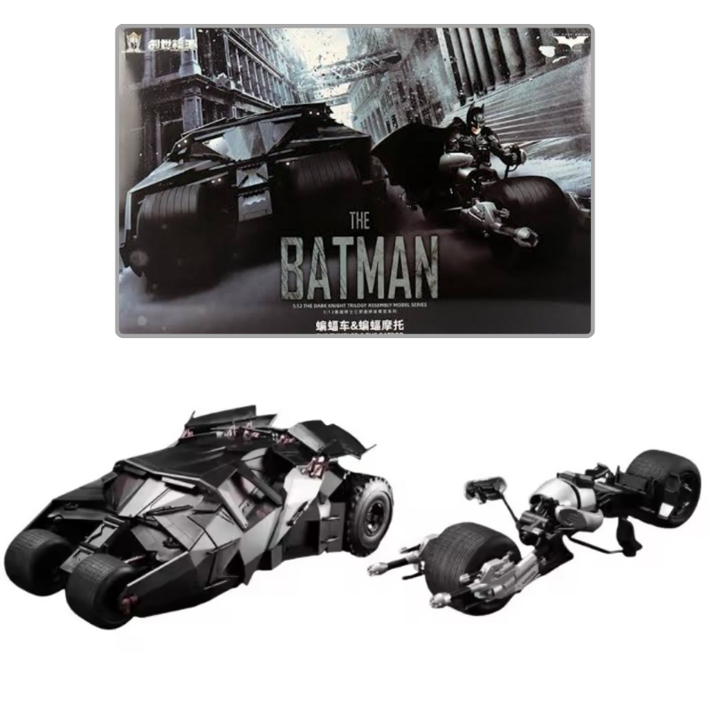 The Dark Knight Tumbler & Bat-pod Deluxe -  MODOKING