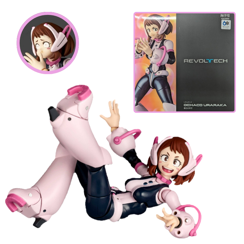 Amazing Yamaguchi Revoltech - Ochaco Uraraka  con BONUS - My Hero Academia