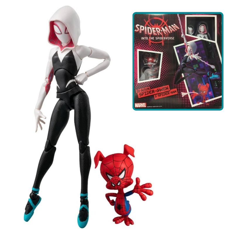 Sentinel Sv Action - Gwen Stacy & Spider Ham - Spider-verse