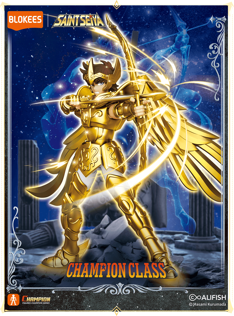 Saint Seiya Champion Class 05 - Aiolos de Sagitario [Blokees]