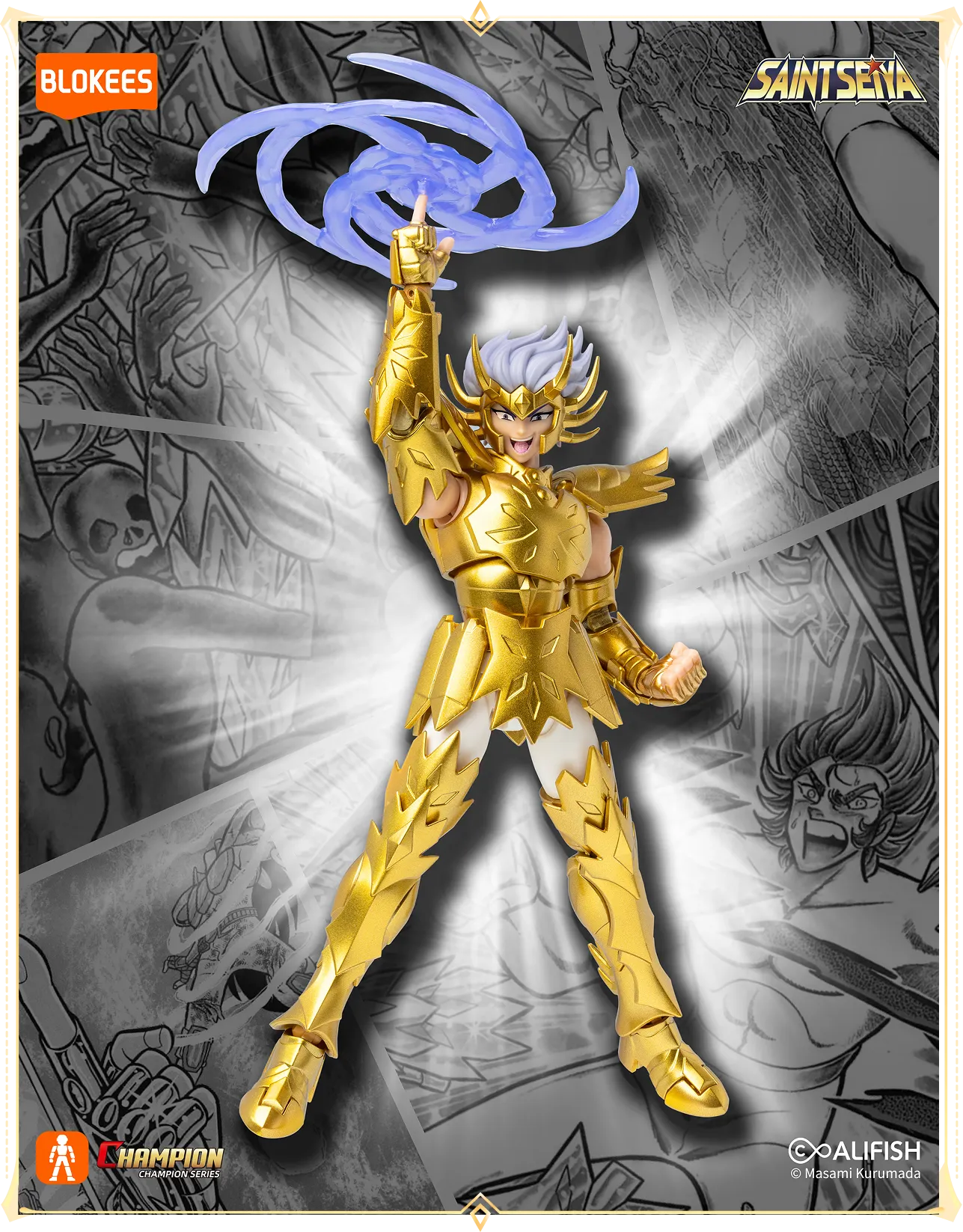 Saint Seiya Champion Class 11 - Máscara de Muerte de Cáncer [Blokees]