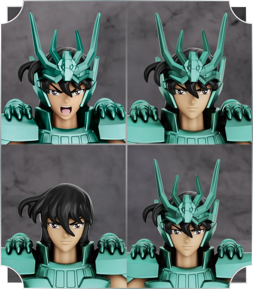 Saint Seiya Champion Class 09 - Dragon Shiryu [Blokees]